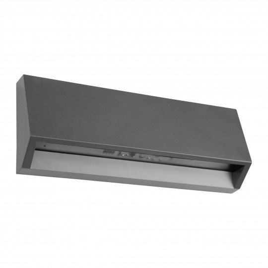 Lampa spoljna zidna LED crna 4W 280lm IP65 4000K ŠxVxD 80x36x220 mm ADVITI ENYE — slika 1