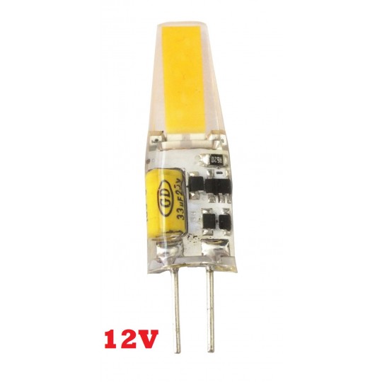 Sijalica LED G4 12V  2W 3000K COB Silikonska — slika 1