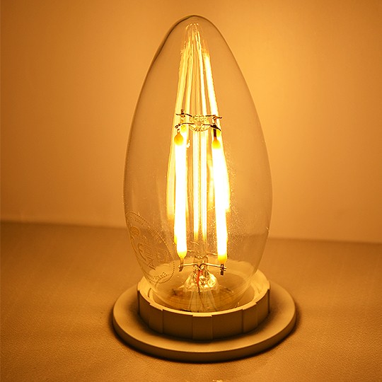 Sijalica LED Filament dimabilna B35  E14 4W 2700K 220V Mitea Lighting — slika 2