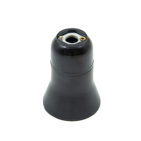 Grlo E27 bakelitno crno 305 mitea — slika 3