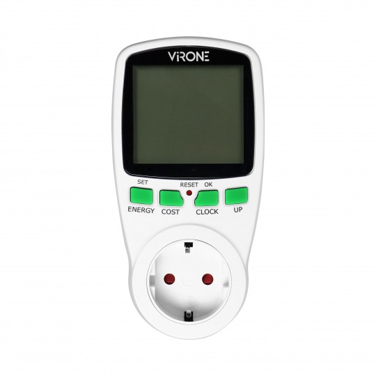 Mjerač potrošnje EM-1(GS) LCD dvotarifni VIRONE — slika 2