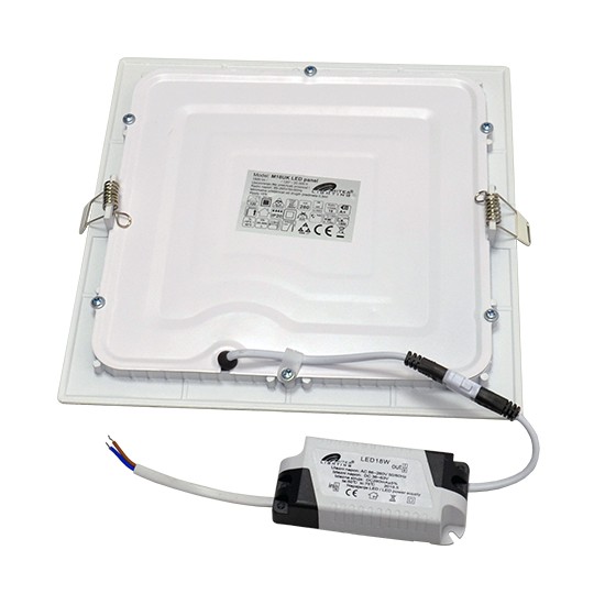 Panel LED ugradni kvadratni M203702 18W 3000K — slika 2