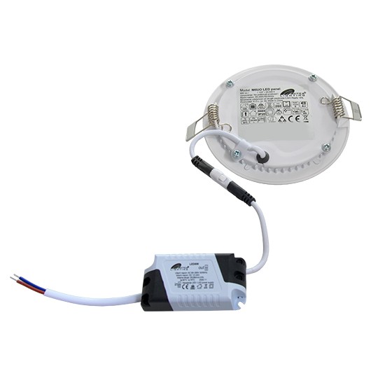 Panel LED ugradni okrugli 6W 4000K — slika 2