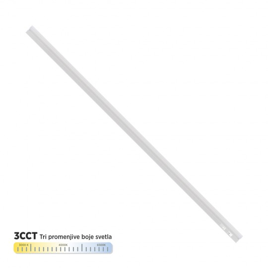 Strijela LED CCT 14W 87,3 cm 165~265V M2082 bijela T5 sa prekidačem — slika 1