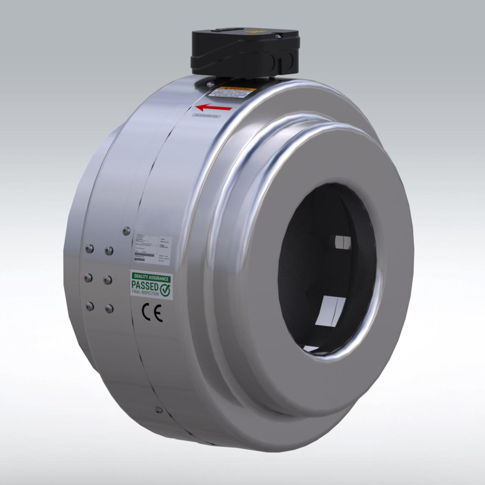 Ventilator kanalni turbinski 160W Ø200mm 1000m3/h — slika 1