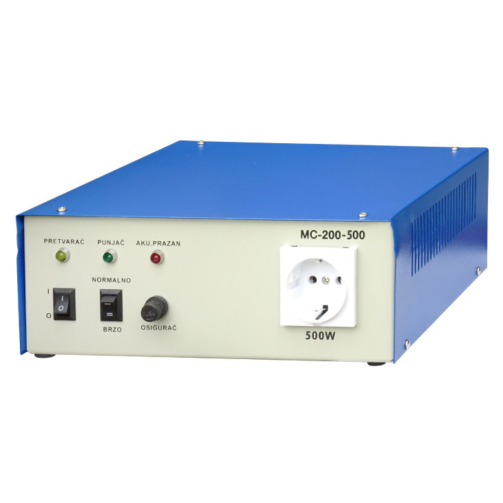 Pretvarač napona strujni inverter 12V 500W — slika 1