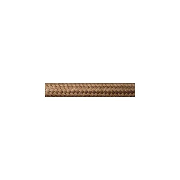 Kabal tekstilni smeđi 2x0,75mm — slika 1