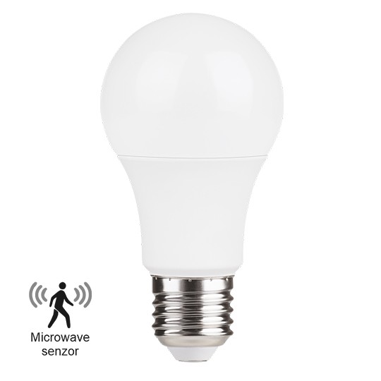 Sijalica LED sa microwave senzorom E27 9W 806lm 6500K A60 — slika 1