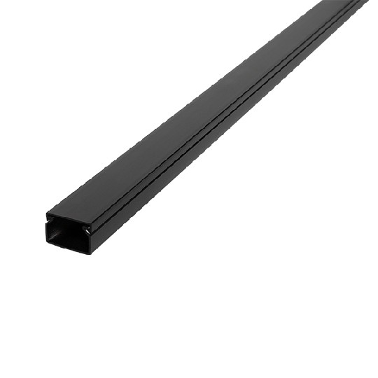 Kanalica samoljepljiva PVC ME-12x12mm 2m crna — slika 1