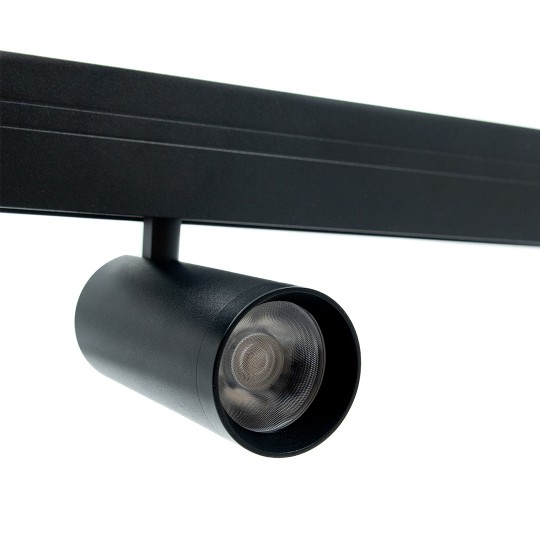 Reflektor  Magnetni šinski M204030-120 4000K 12W 48V LED  spot svetiljka 24° 120x50x110mm — slika 2